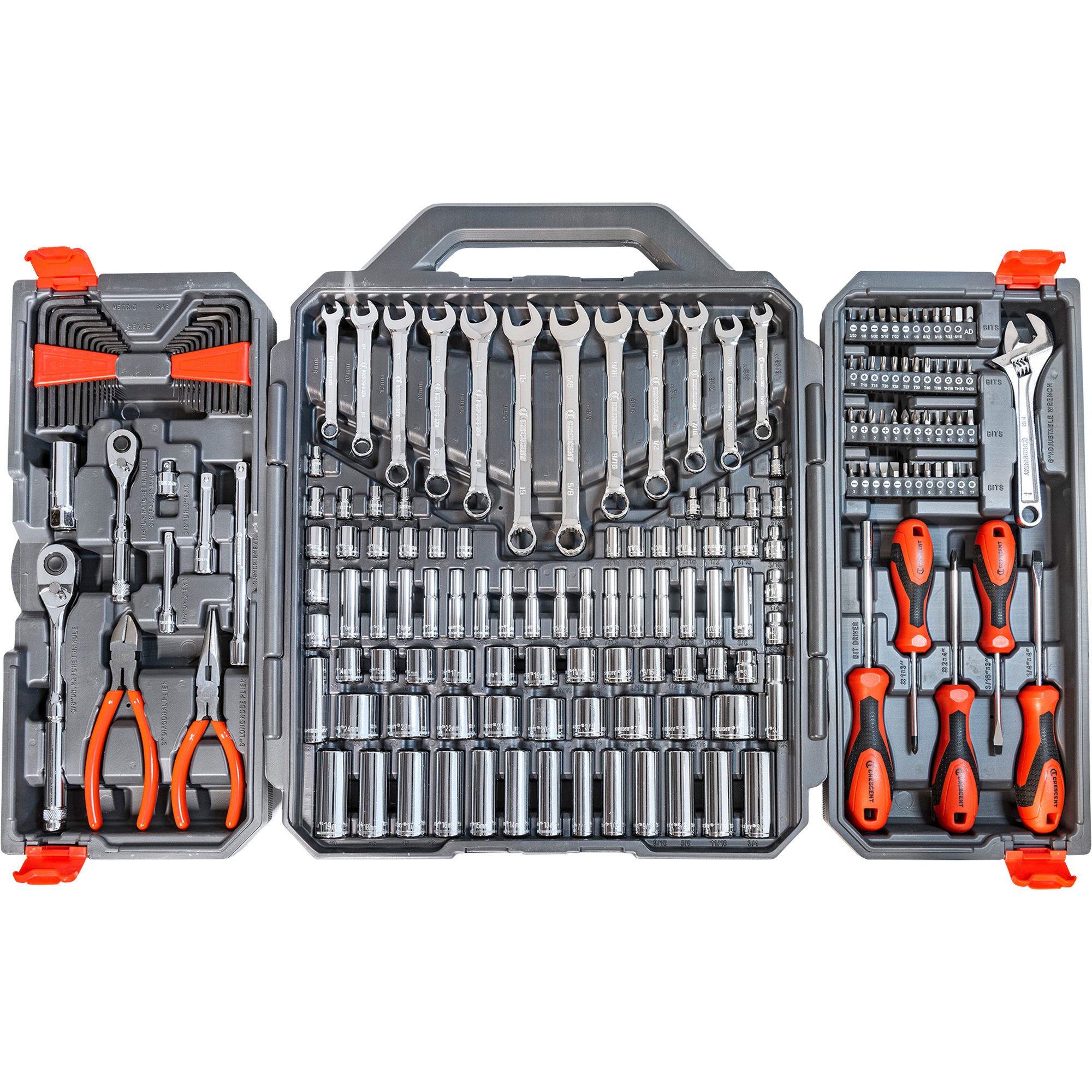 Crescent Mechanic's Tool Set — 170-Pc., Model# CTK170MPN